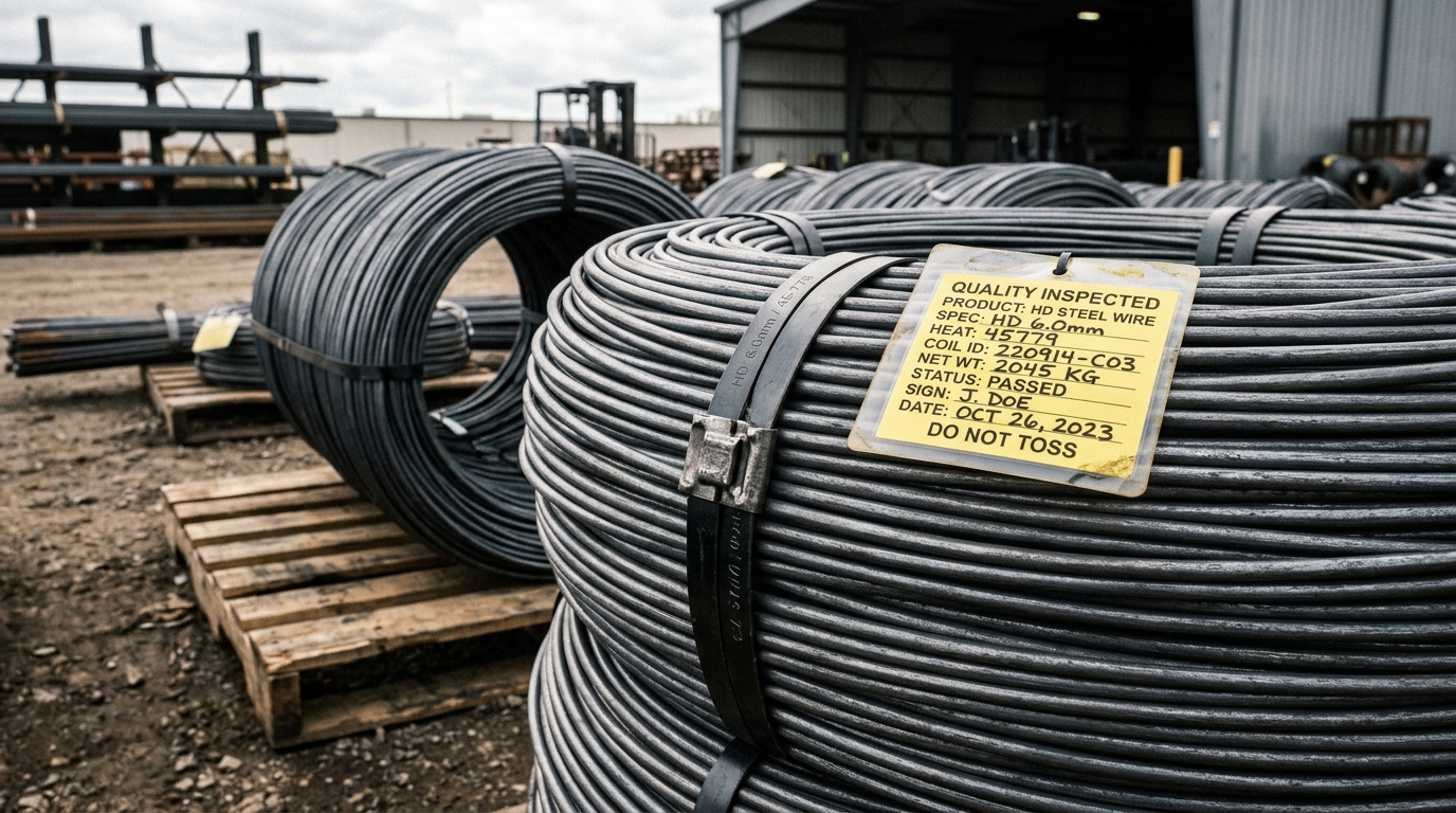 HB Wire, Binding Wire & Industrial Wires wholesale logistics and trailer dispatch - concertinawires.com